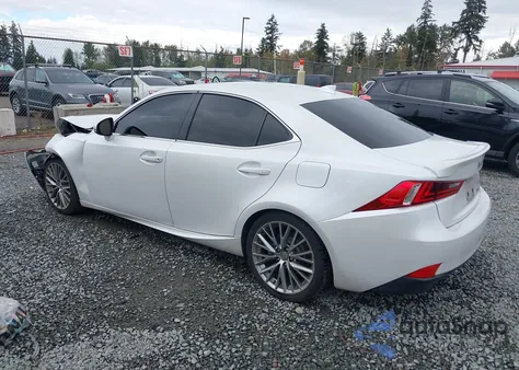 2016 Lexus Is 200T z USA, uszkodzony, nr VIN JTHBA1D29G5023974